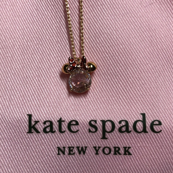 Kate Spade ♠️ x Disney Minnie Mouse Necklace - Picture 5 of 5